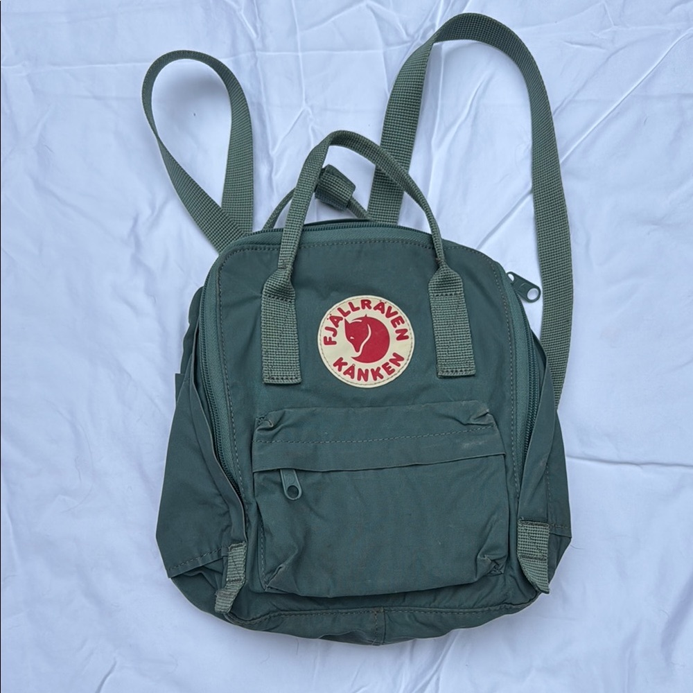 Kånken Mini Backpack - Green Teal EUC
